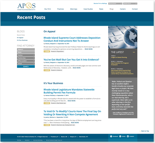 AP&S-Blogs