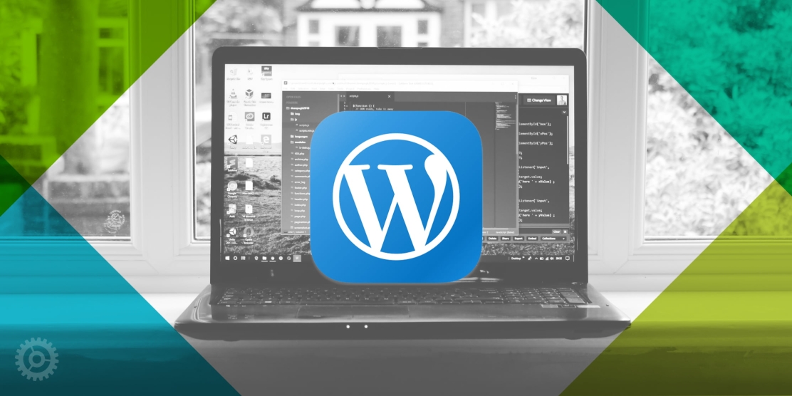 Laptop With Wordpress