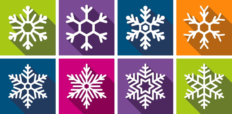 Snowflakes Cards