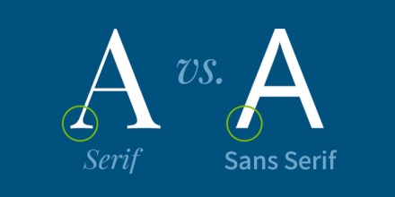 Design Lesson: What’s the Difference Between Serif and Sans-Serif Fonts?
