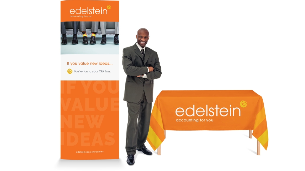 Edelstein Pullup Banner Tablecloth