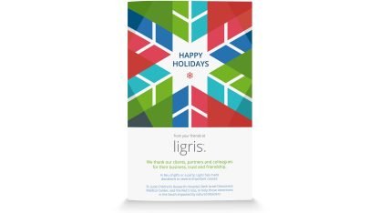 Ligris Holiday Graphic 2021