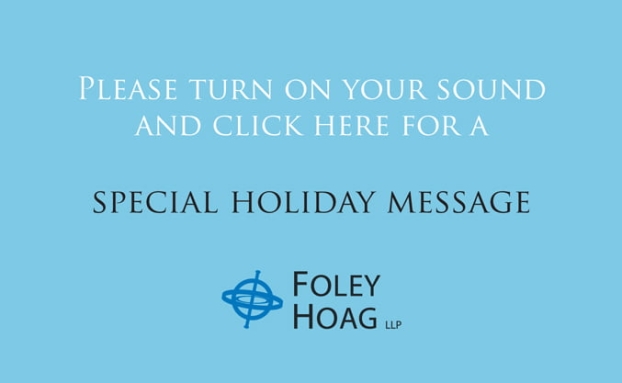 Foley Hoag Ecard 2012