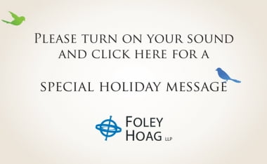 Foley Hoag Ecard 2013