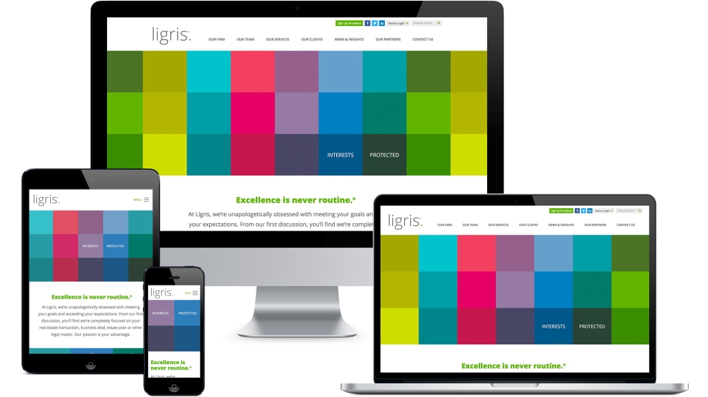 Ligris Website All Devices