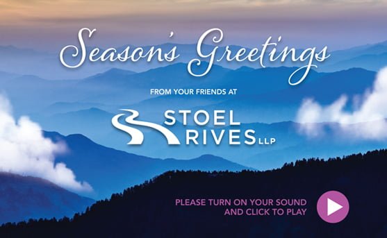 Stoel Rives Holiday eCard 2019