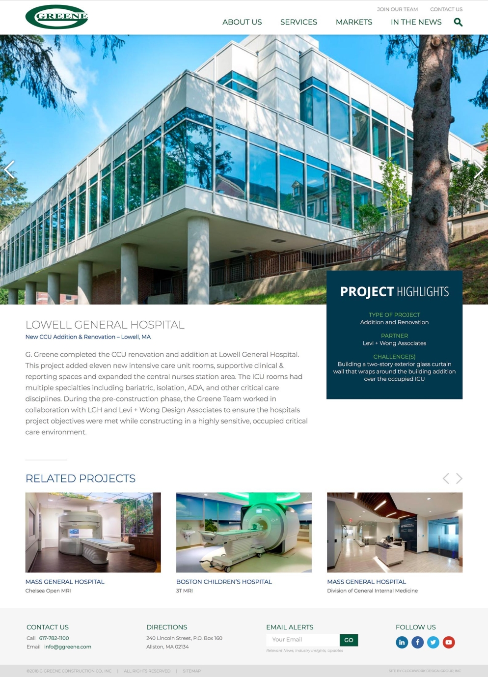 Ggreene Project Pages