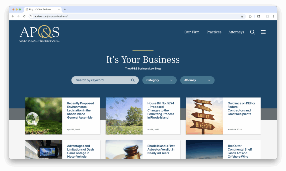 AP&S It's Your Business Blog