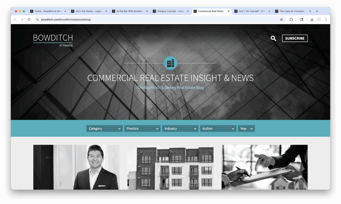 Bowditch Commercial Real Estate Blog