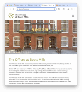 The Offices At Boott Mills
