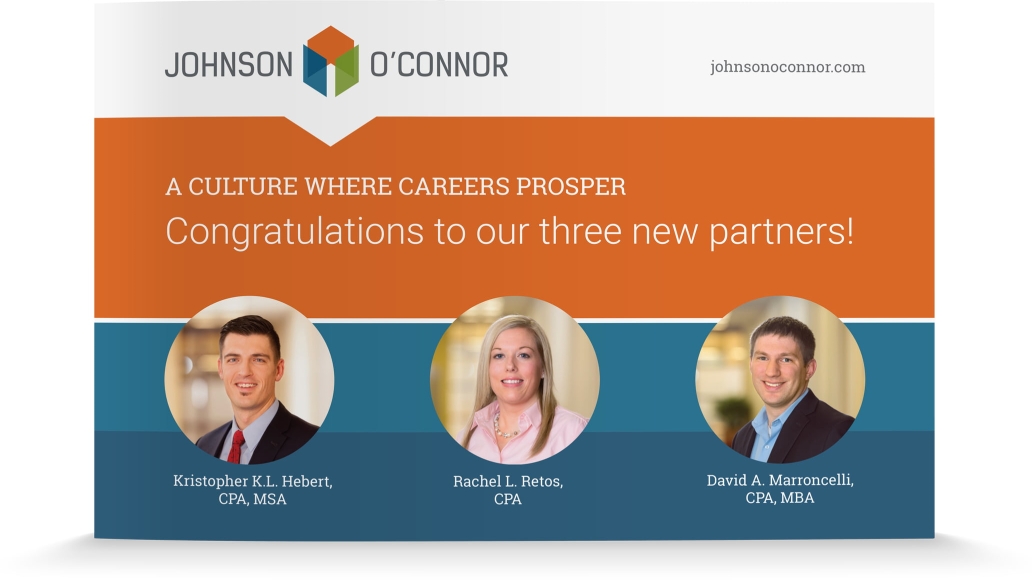 Johnson Oconnor Print Ad