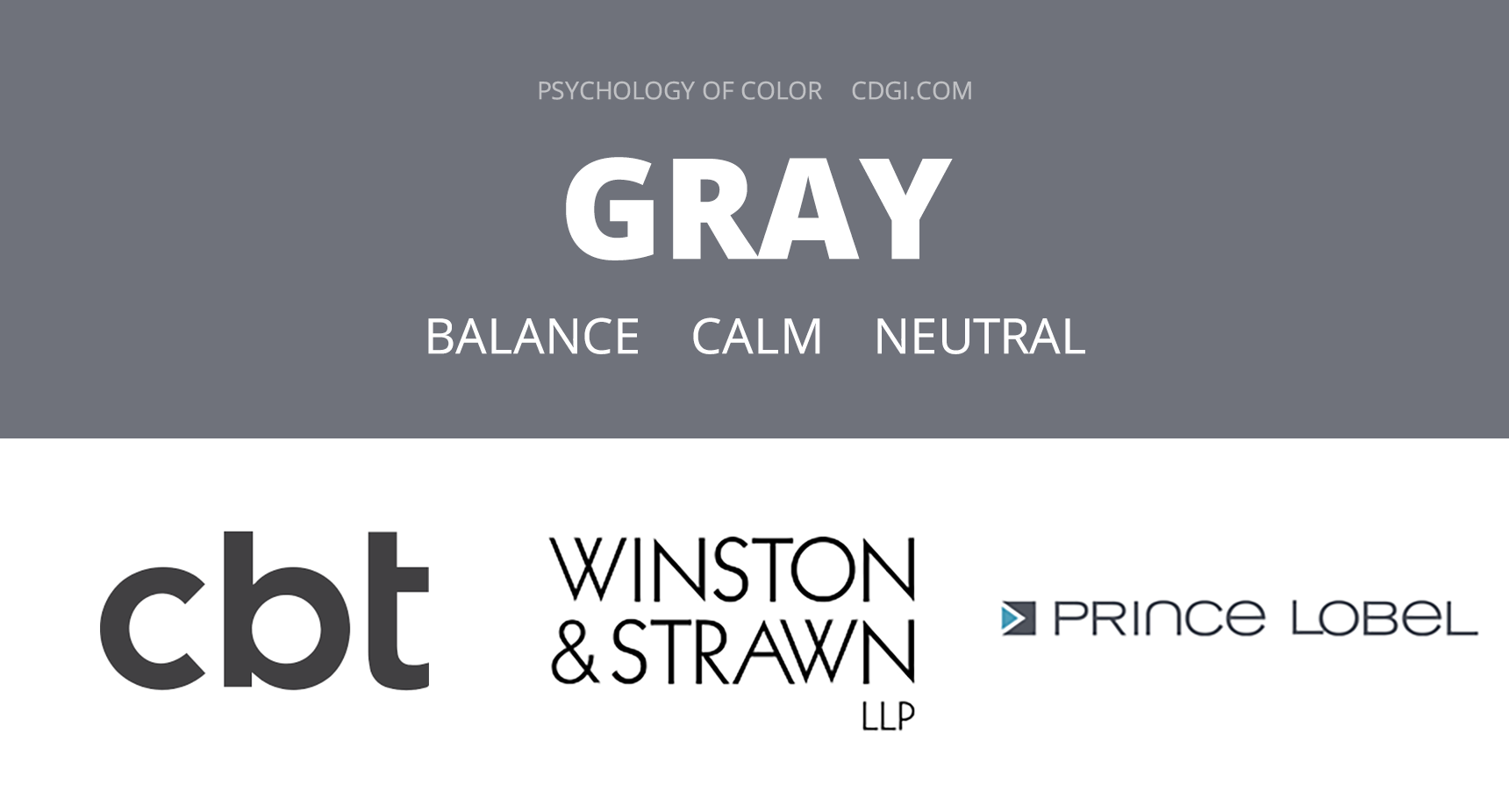 Gray: Balance, Calm, Neutral