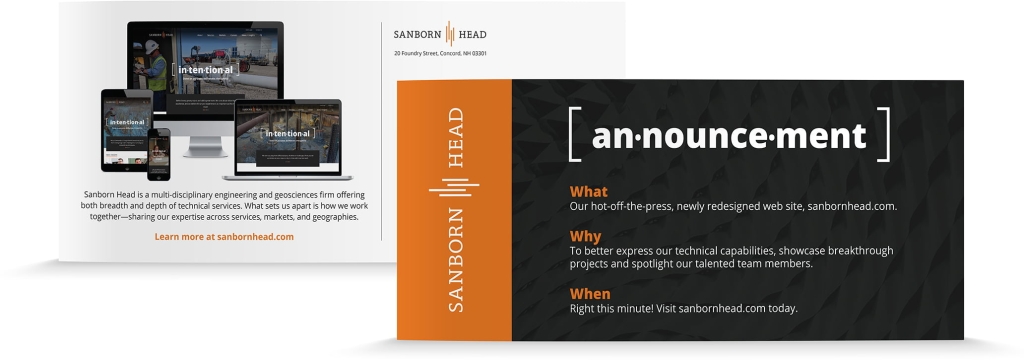 Sanborn Head Announcement Card2