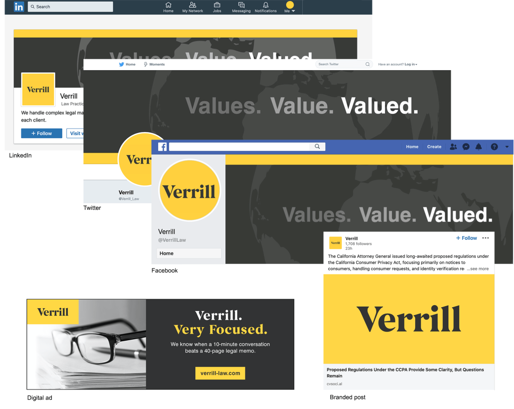 Verrill Social Graphics and Digital Ad