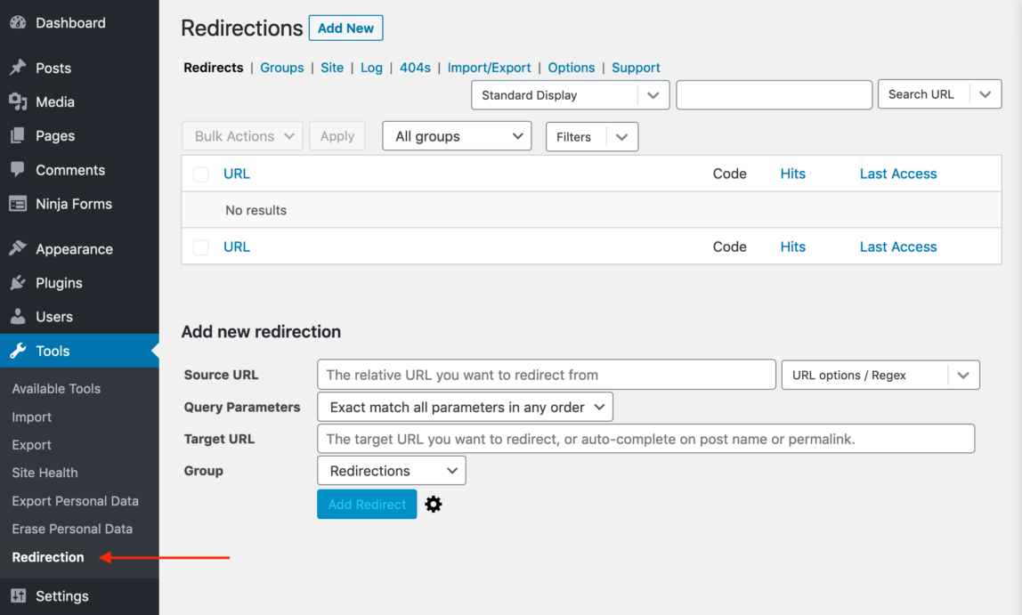 Mike’s Technical Tip: Using the Redirection Plugin in WordPress to ...