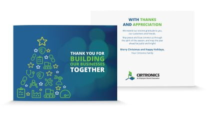 Cirtronics Holiday Card 2021
