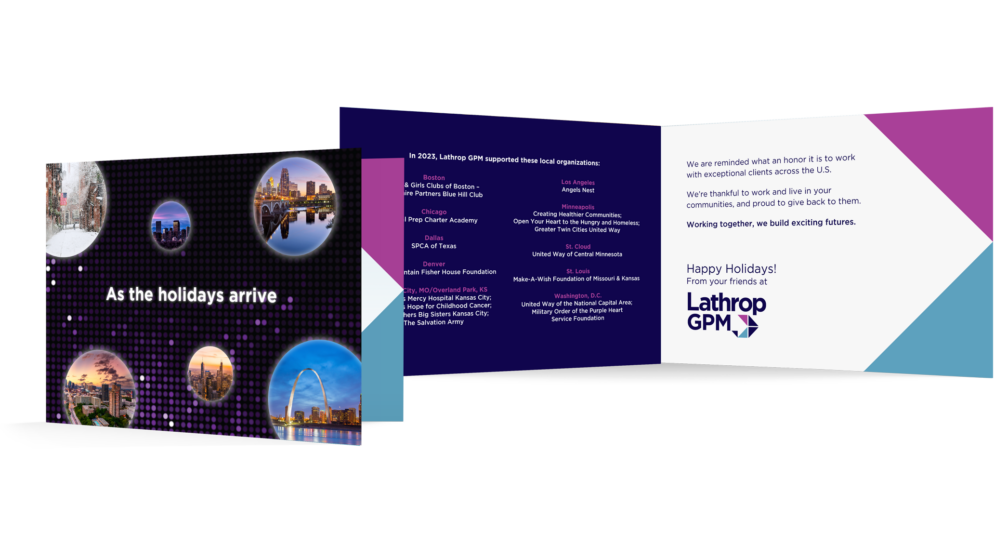 Lathrop Holiday Print Card 2023