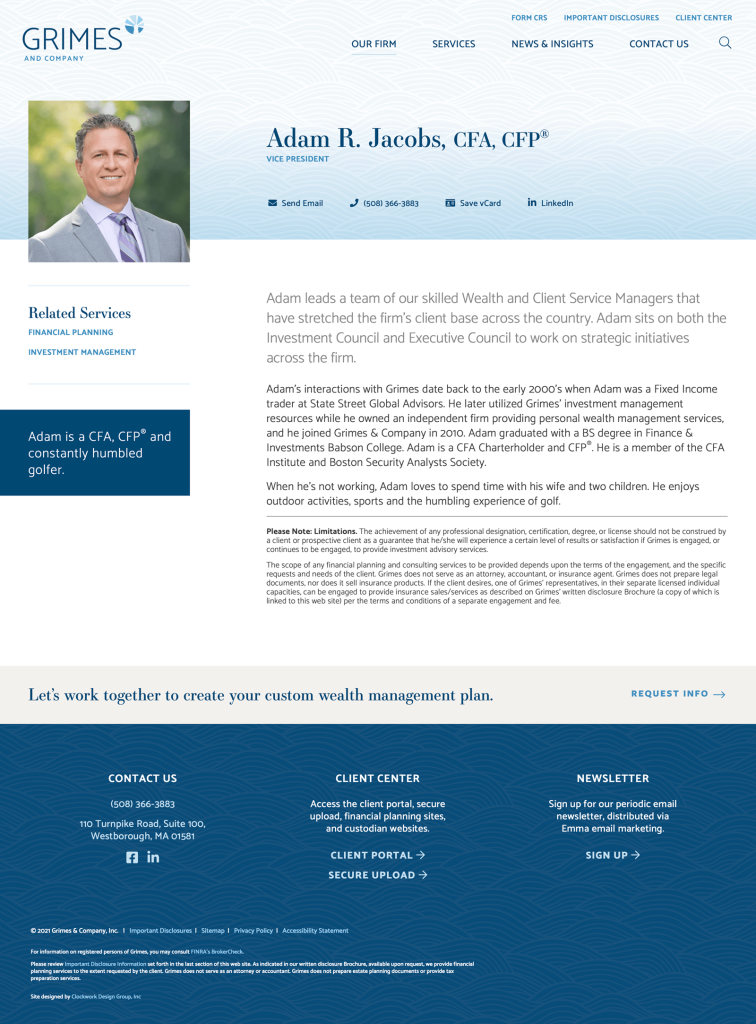 Grimes & Company Clockwork Design Group, Inc