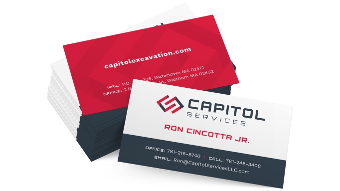 Capitol Services Business Cards