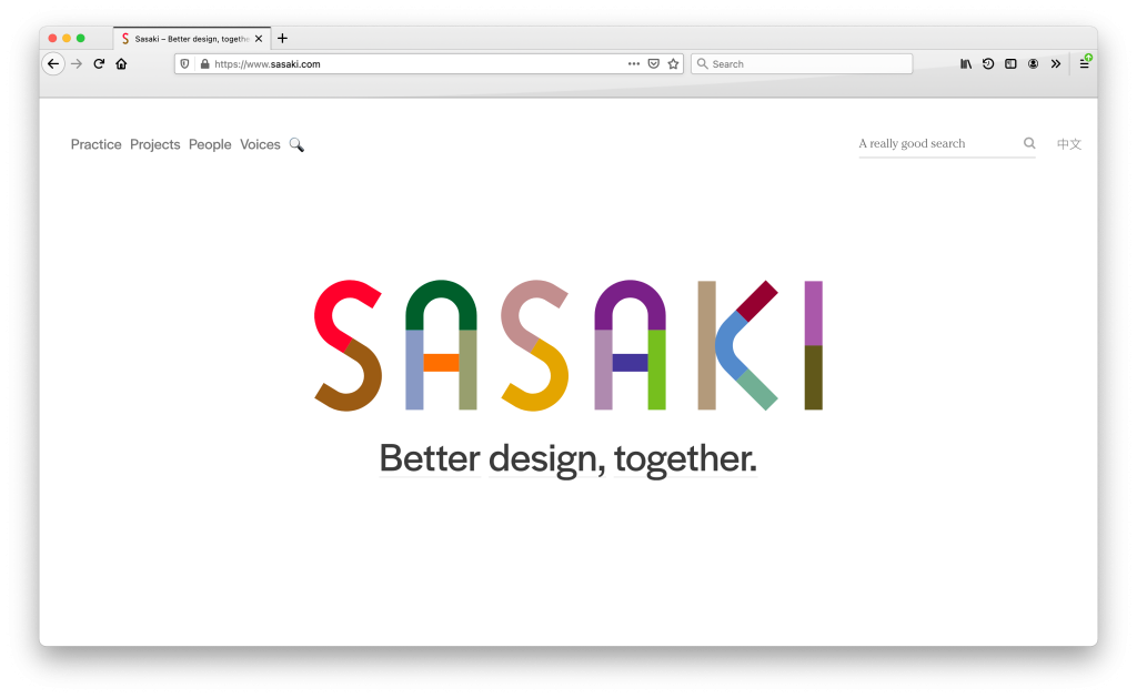 Sasaki homepage