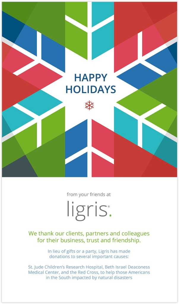 Ligris Holiday Graphic 2021