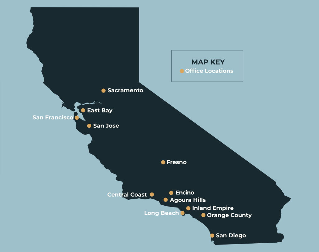 Albert & Mackenzie Offices Map