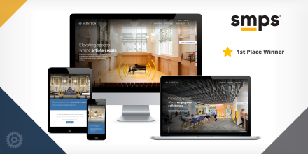 Acentech Website Wins First Place in the SMPS National Awards