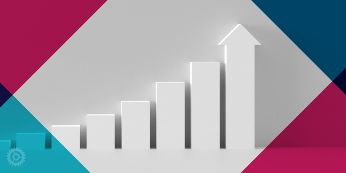 3d Increase Bar Chart