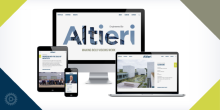 Altieri: Unveiling an Engineering Website as Innovative as Their Designs