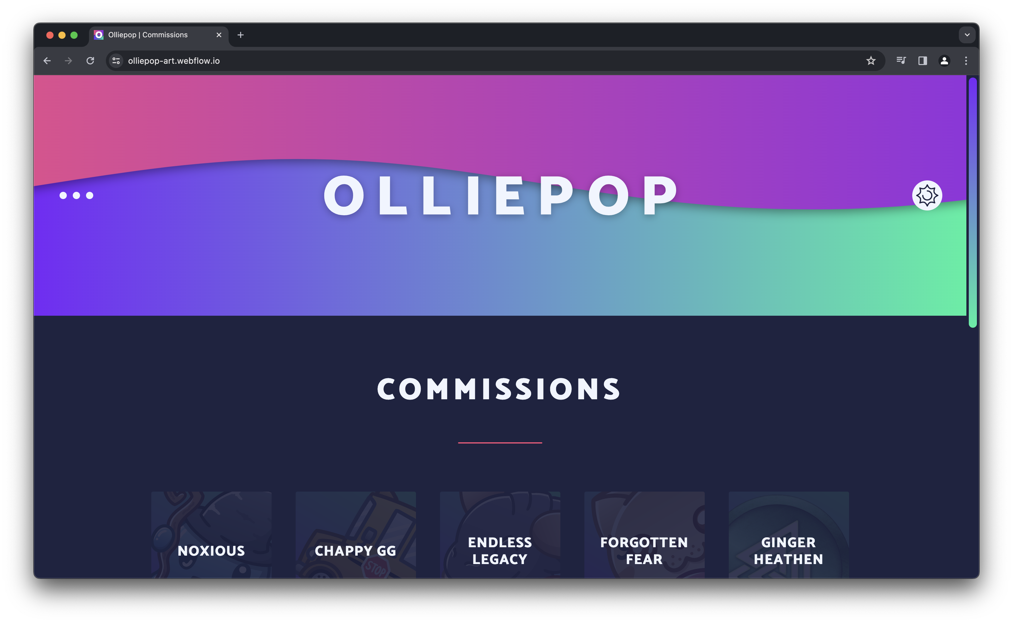 Ollipop Dark Mode