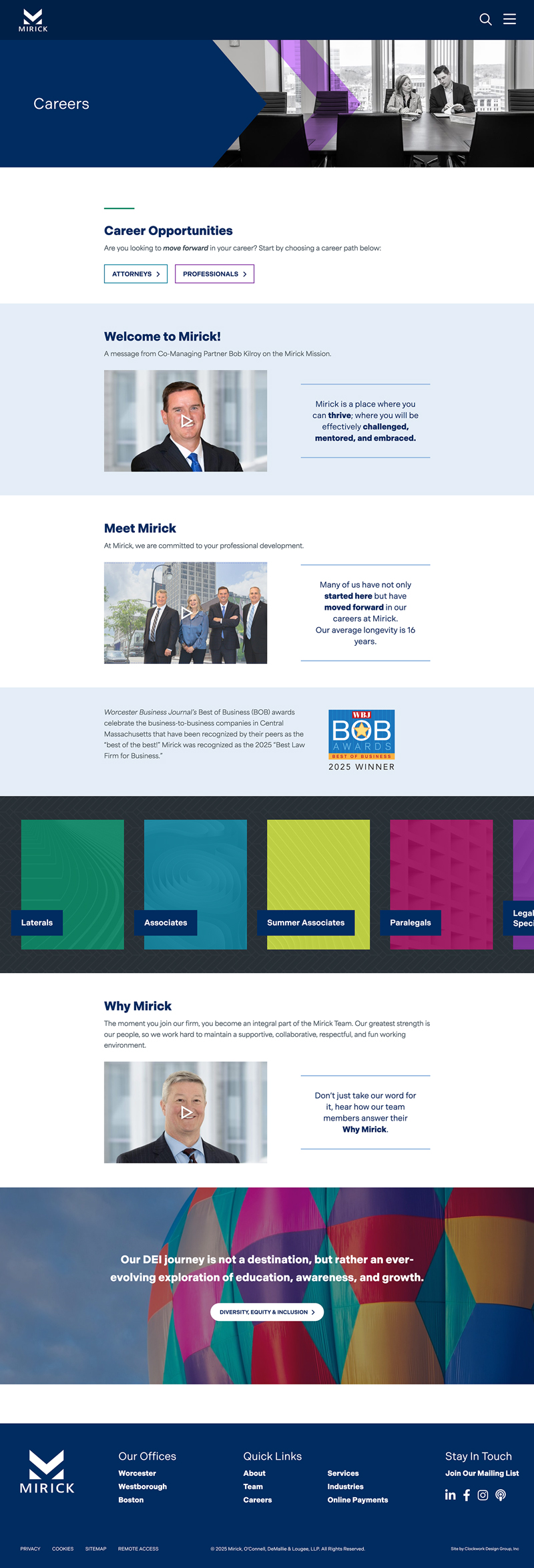 Mirick Careers