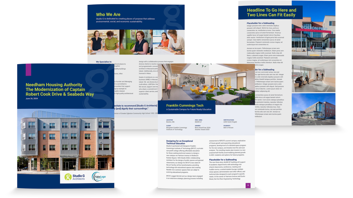 Studio G Proposal Template