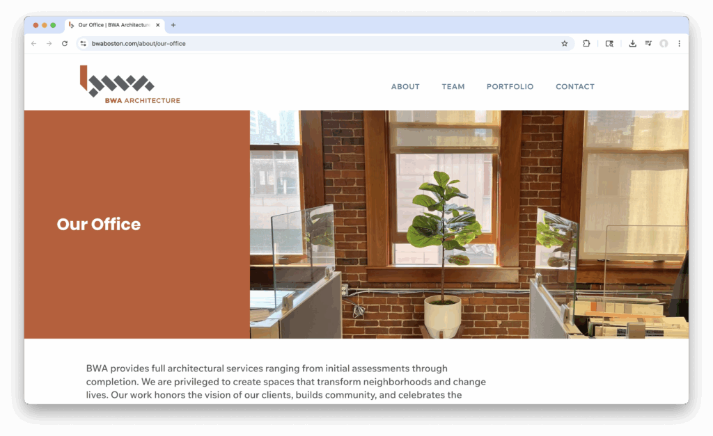 Bwa Office Page
