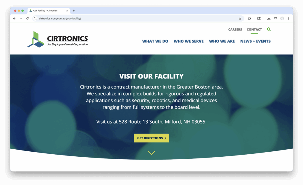 Cirtronics Office Page