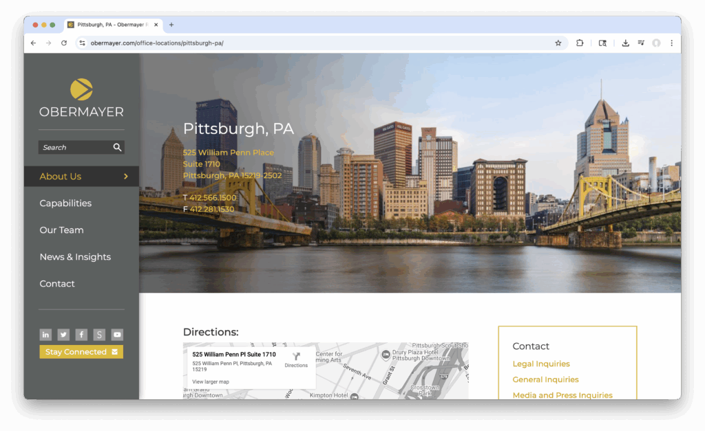 Obermayer Office Page