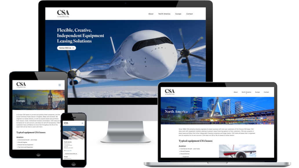 Csa Financial Website