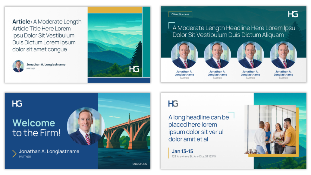 Hedrick Gardner Social Media Template