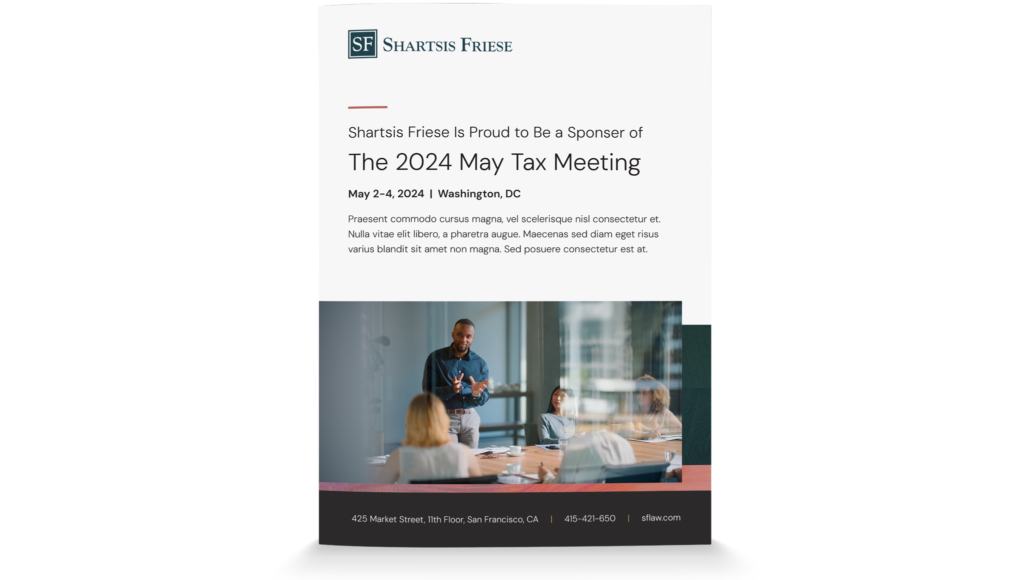 Shartsis Friese Ad Template