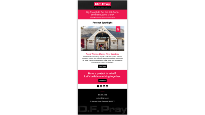 Df Pray Email Template