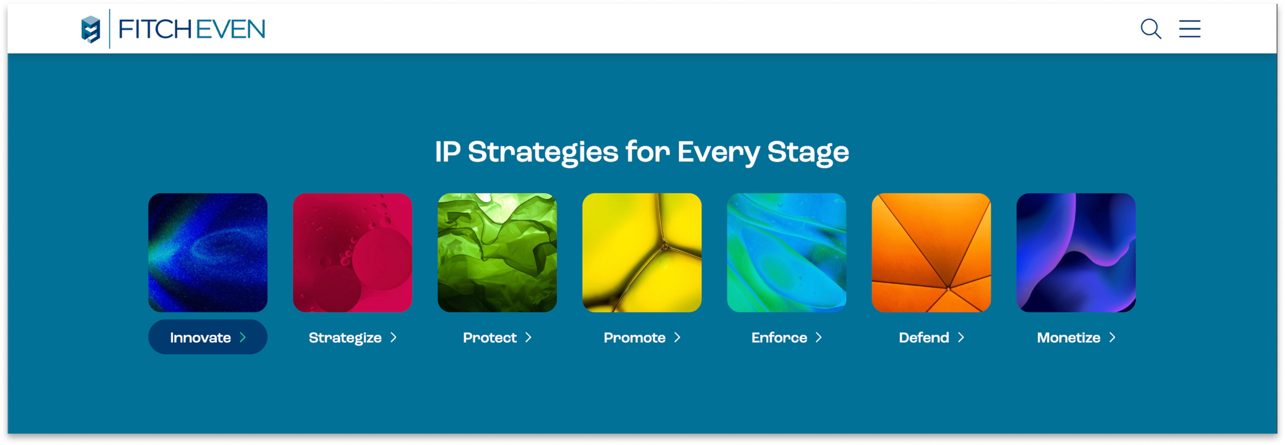 Fitch Even - Infographic Navigation