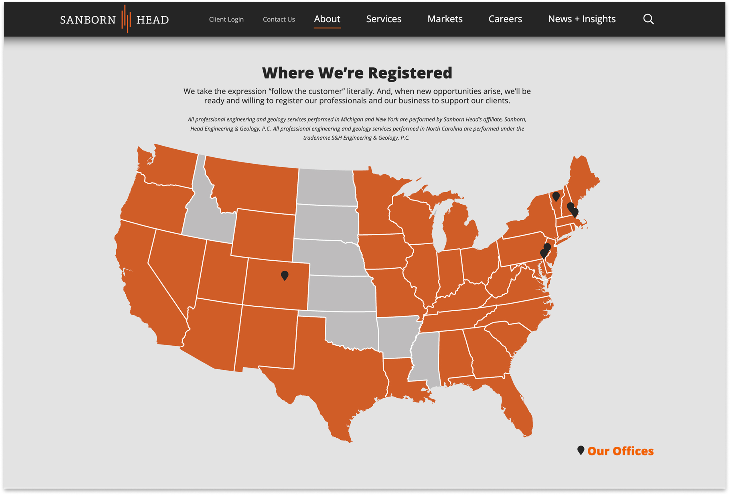 Sanborn Head Map Graphic