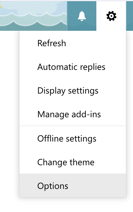 Settings Options