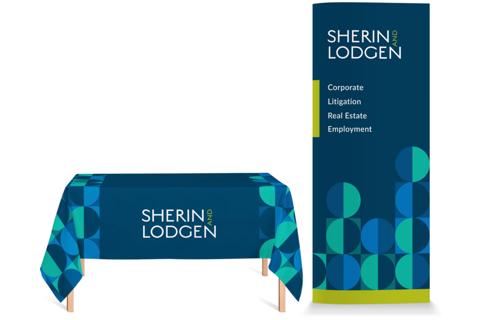 Tradeshow Sherin Table Banner