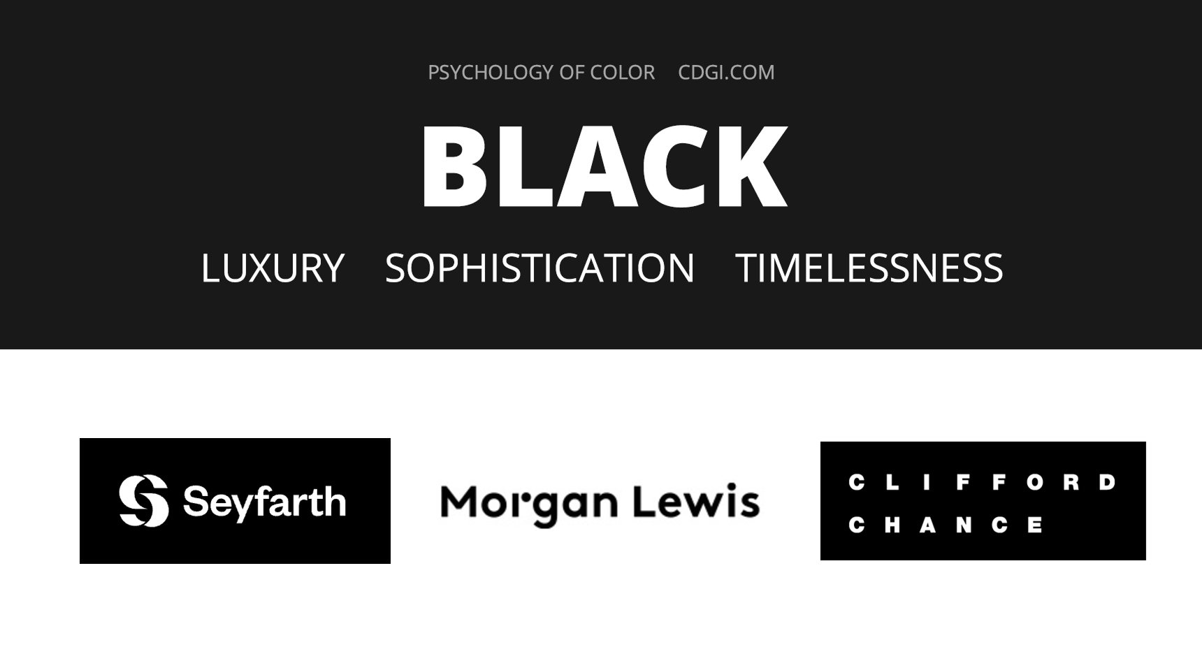 Color Psychology Black 1