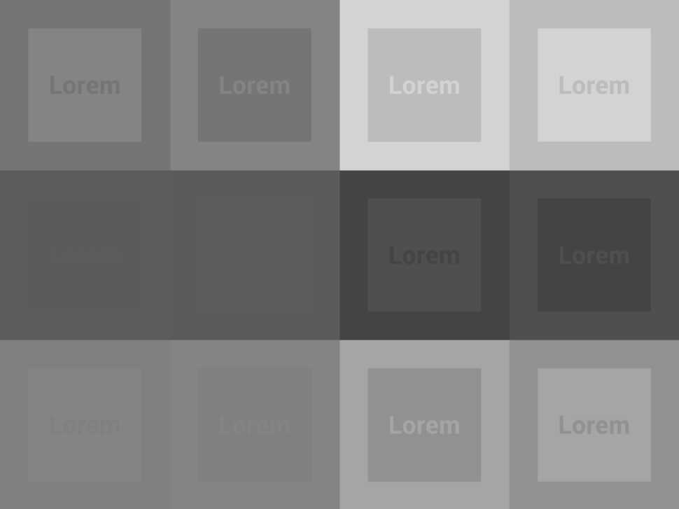 Vibrating Colors Example Grayscale